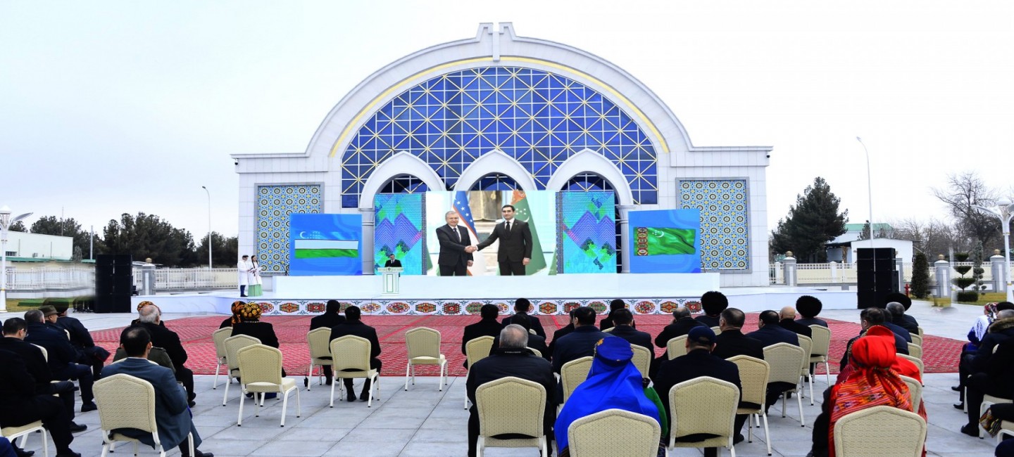 THE 30TH ANNIVERSARY OF THE ESTABLISHMENT OF DIPLOMATIC RELATIONS BETWEEN TURKMENISTAN AND UZBEKISTAN WAS CELEBRATED IN ASHGABAT