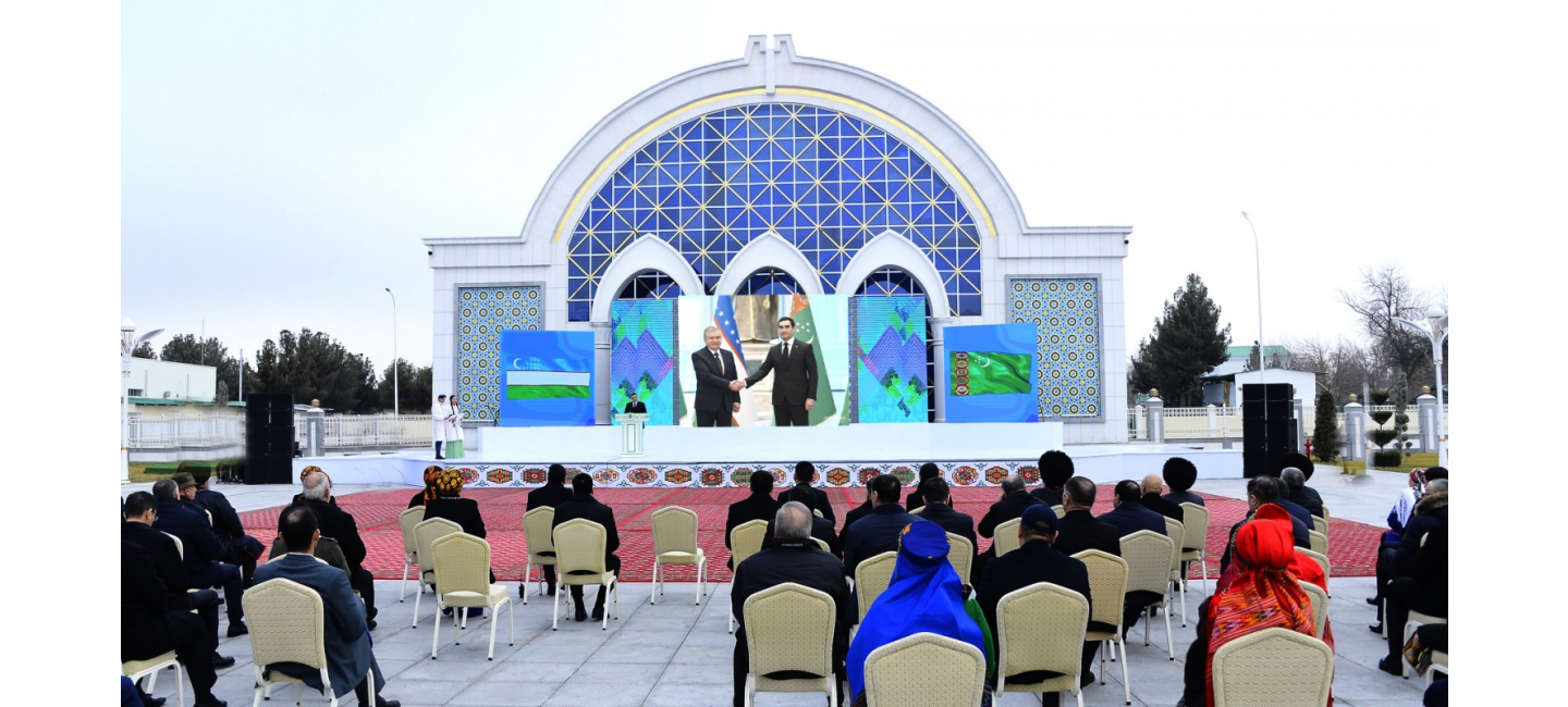 THE 30TH ANNIVERSARY OF THE ESTABLISHMENT OF DIPLOMATIC RELATIONS BETWEEN TURKMENISTAN AND UZBEKISTAN WAS CELEBRATED IN ASHGABAT